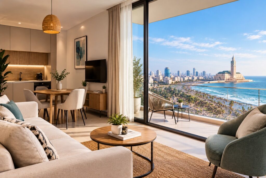 Furnished Apartments in Casablanca: The Best Options for Short and Long Stays